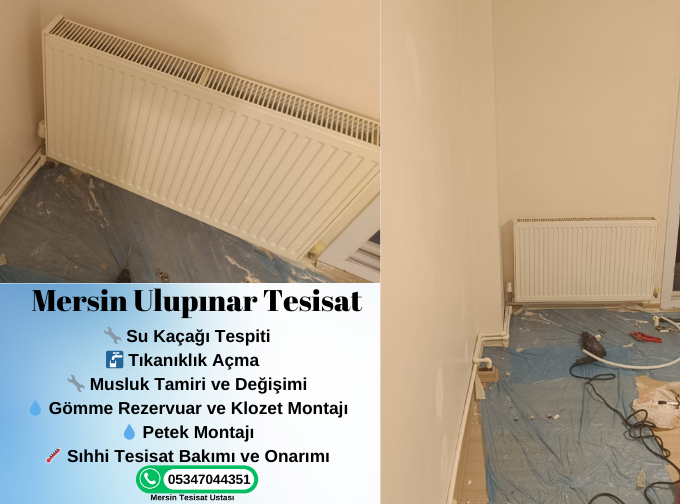 Mersin Petek Montajı - 0534 704 43 51 - Ulupınar Tesisat