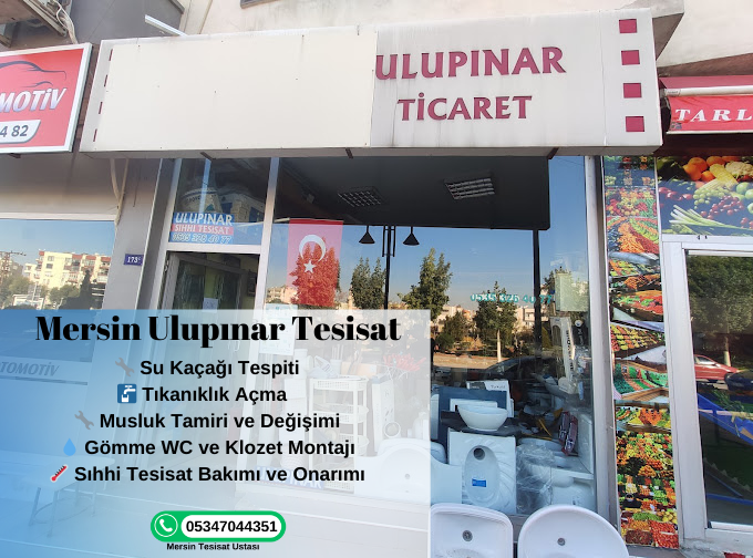 Mersin Musluk Tamiri - 0534  704 43 51