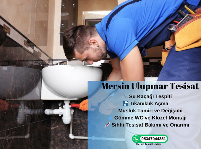 Mersin Su Kaçağı Tespiti - 0534 704 4351